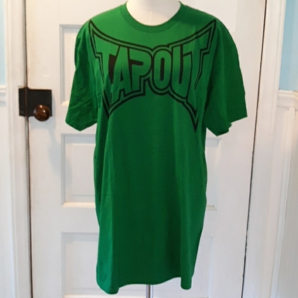 New Tapout shirts rare green color - Picture 1 of 3